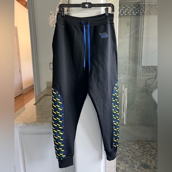 Versace Greca Logo Jogger Pants - Picture 3 of 14